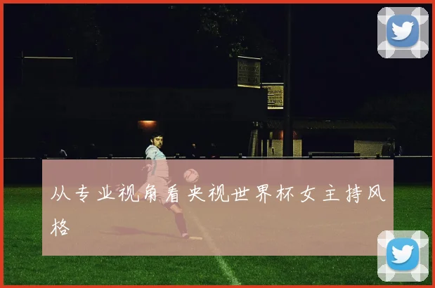 从专业视角看央视世界杯女主持风格
